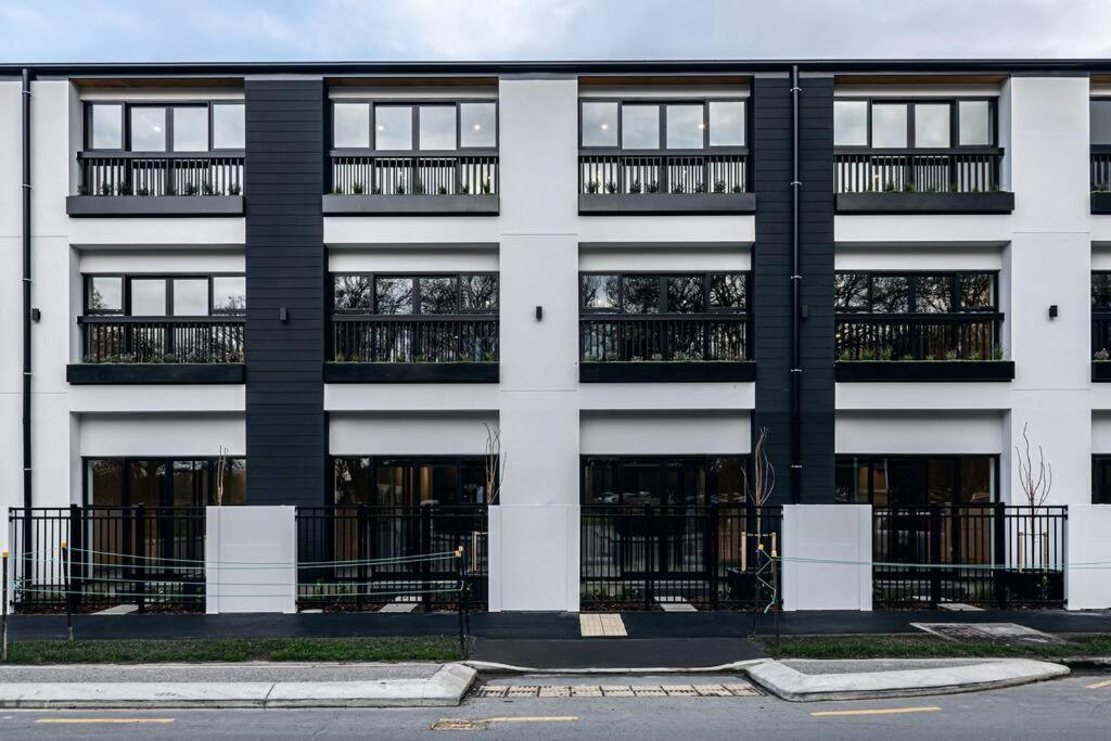 Stellar Central City Apartment - Hagley Park Christchurch Exteriér fotografie